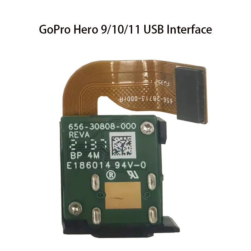 Git Pro Hero 9/Hero10/Hero11 USB arayüzü/montaj, kablo ve braket ile tip-c şarj portu, orijinal yeni