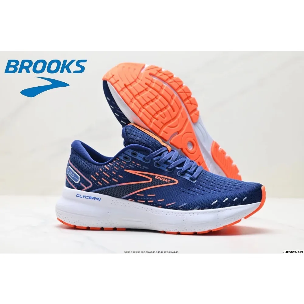 بروكس أحذية رياضية كاجوال للرجال الجلسرين 20 احذية الجري للرجال خففت ماراثون نيتروجين أحذية للمشي