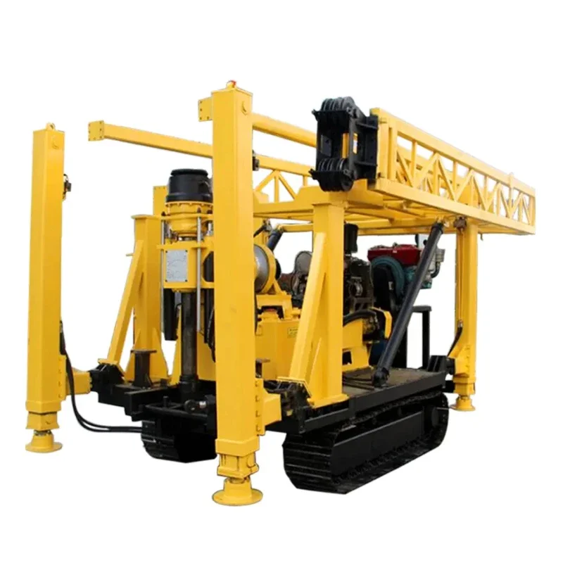 

China Borehole Water Well Drill Rig Machine Construction Core Drilling Rig Mining Sample Coring Ground Drilling Rig Machine