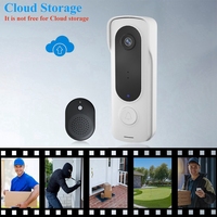 LUDA Smart Wireless Video Doorbell Digital Visual Intercom WIFI Door Bell Electronic Doorbell 480P Home Security Camera