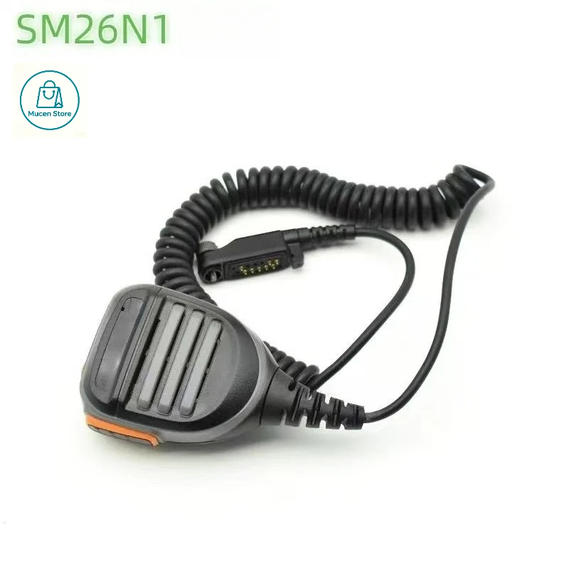 SM26N1 Walkie Talkie Speaker Microphone Handheld Shoulder Mic For Hytera X1P Z1P X1E PD600 PD665 PD680 Series Radio