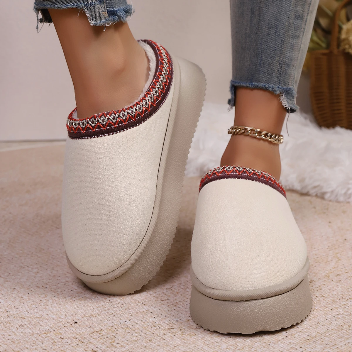 Women Fur Slippers 2025 New Tr - огляд і ціна Women'S Shoes Trending 2025