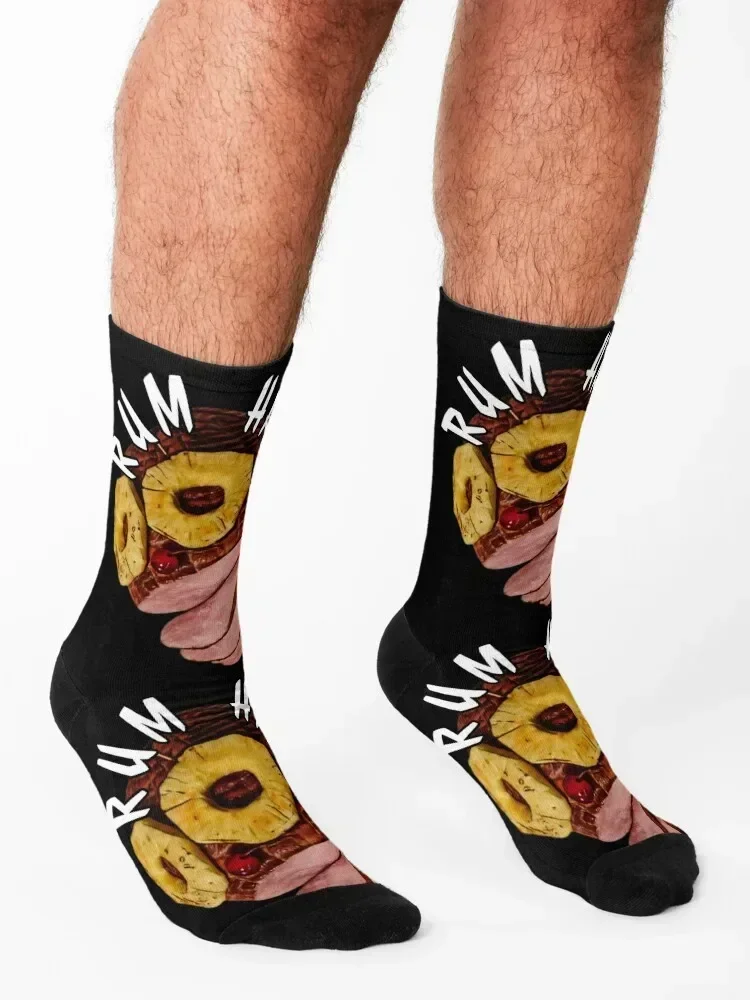 Rum Ham Socks Soccer cotton compression ankle Woman Socks Men's