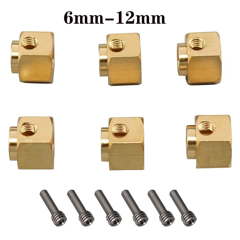 

Copper Counterweight Elongation Connector for 1/10 RC Crawler Car AXIAL SCX10 III AX103007 Traxxas TRX4 Defender Blazer Parts