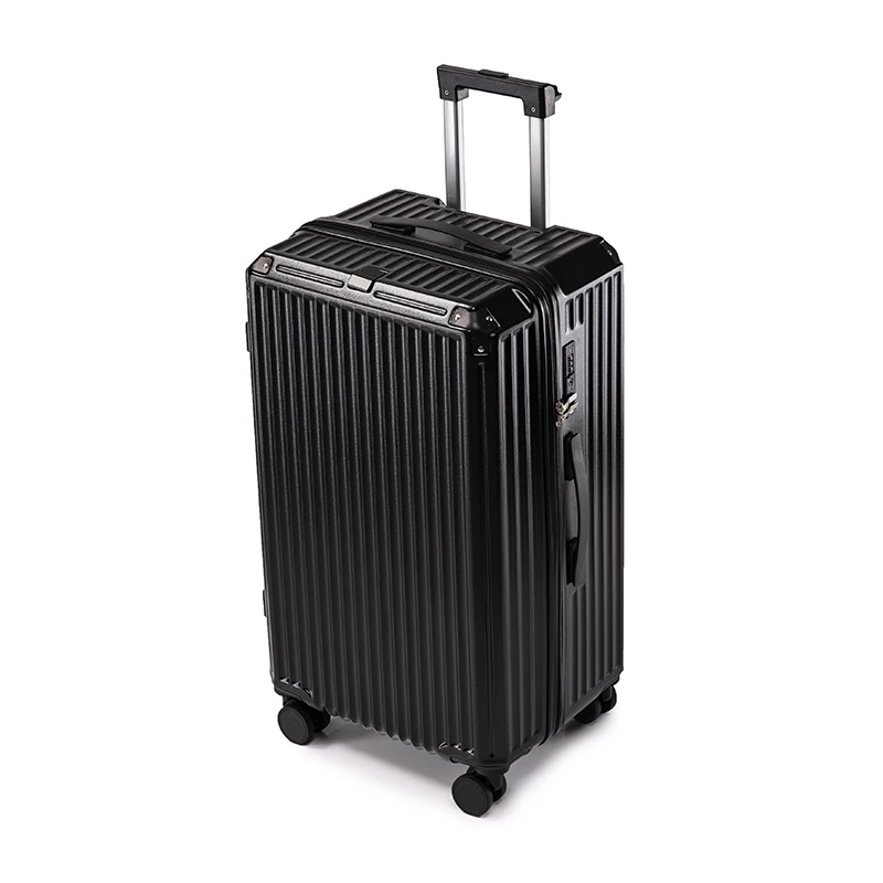 Deluxe exquisite hand luggage New aluminum upright boarding box