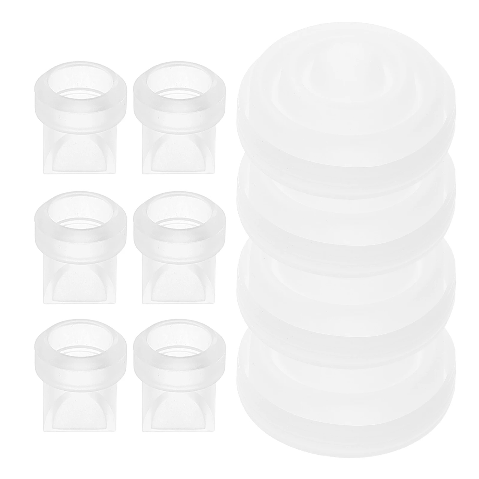 1 مجموعة صمام منقار البط السيليكون والحجاب الحاجز السيليكون لصمامات منقار البط السيليكون الشفاف Momcozy وملحقات الحجاب الحاجز #2