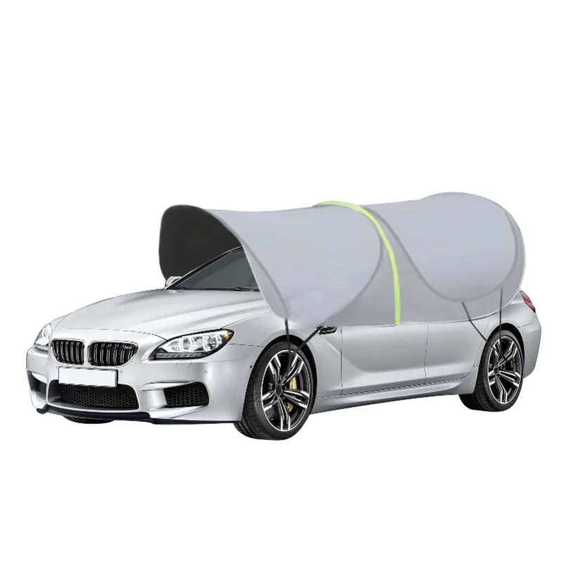 

Car Roof Awning Outdoor Summer Insulated Carport Tarpaulin Convenient Folding Car Protection UV Sun Protection Car Awning