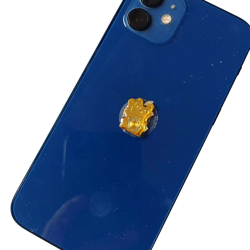 Customized. to Vietnam New Style Golden Lucky Energy Radiation Phone Sticker Epoxy Phone Sticker Patch