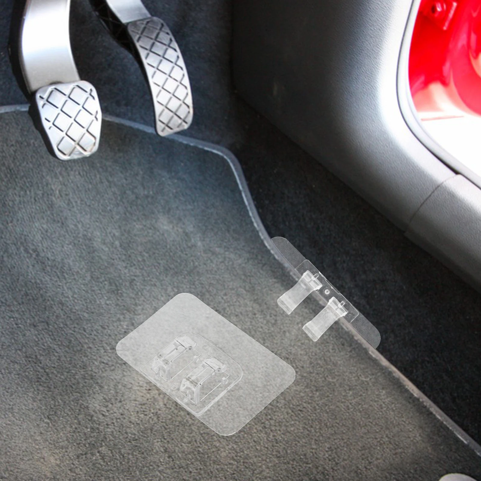 

40 Pcs Mat Transparent Fixing Holders Anti Slip Floor Mats Accessories Carpet Fixers Interior