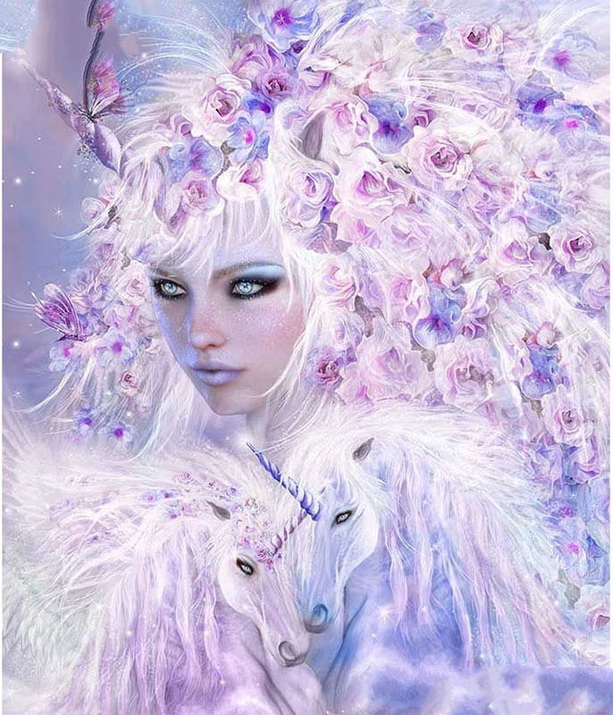 Div 5D Unicorn Lady… - image