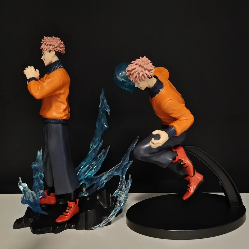 Heiße Anime-Figur Jujutsu Kaisen Yuji Itadori Ryomen Sukuna PVC Sammlermodell Desktop-Ornament für Anime-Sammler Display