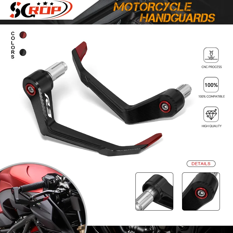 

New 7/8" 22mm Modification Brake Clutch Handguard For YZF R3 R15 R25 Motorcycle CNC Bow Lever Hand Guard gsr burgman r3 r15 r25