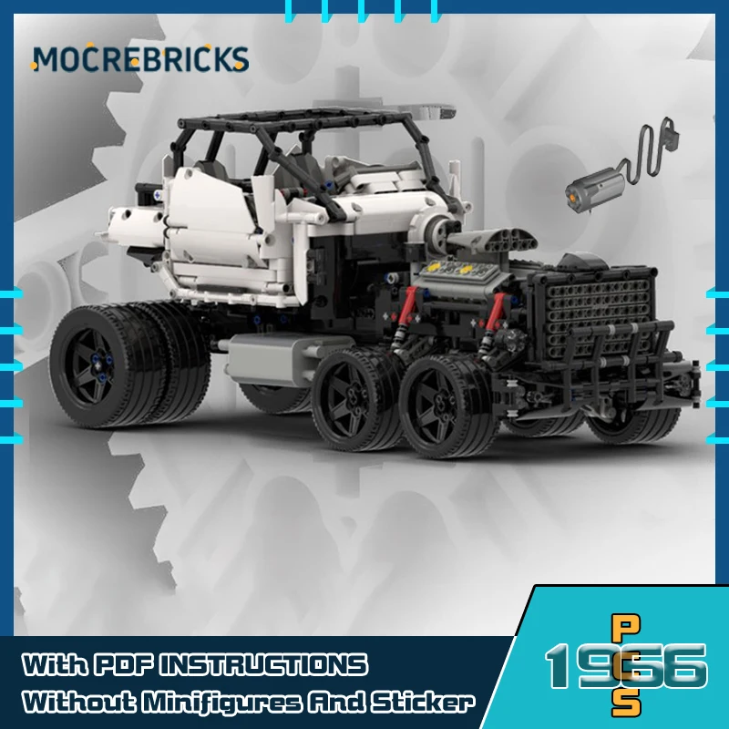 MOC-96737 Urban Engineering Vehicle Series Model Creative Building Blocks Toys DIY Expert Collection Children's Bricks Gift Sets