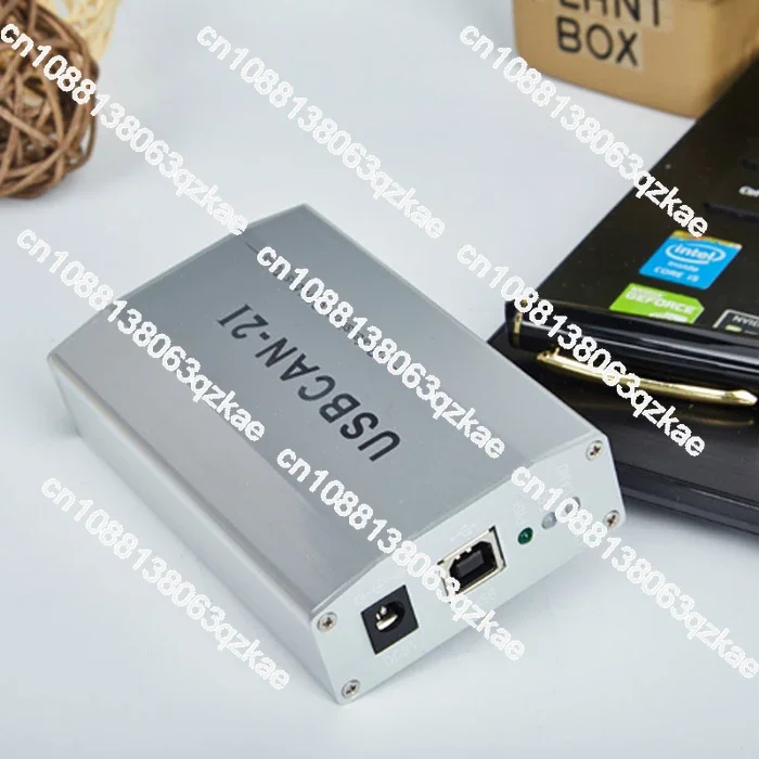 USBCAN analyzer usbcan-2I dual channel with isolation compatible Zhou Li Gong CAN card CAN box