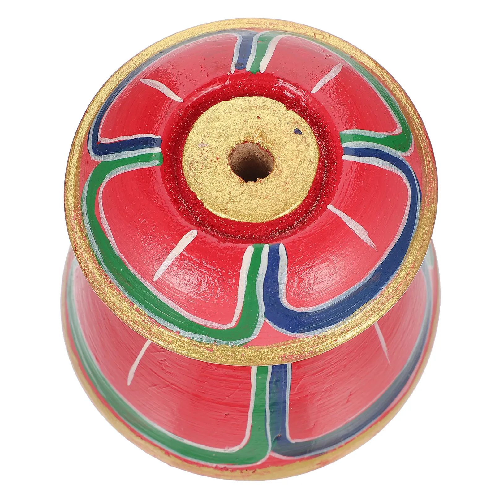 Nepal Resin Religious Streamer Base Small Exquisite Design Buddha Temple Decorative Wealth Flag Holder Buddhist Supplies