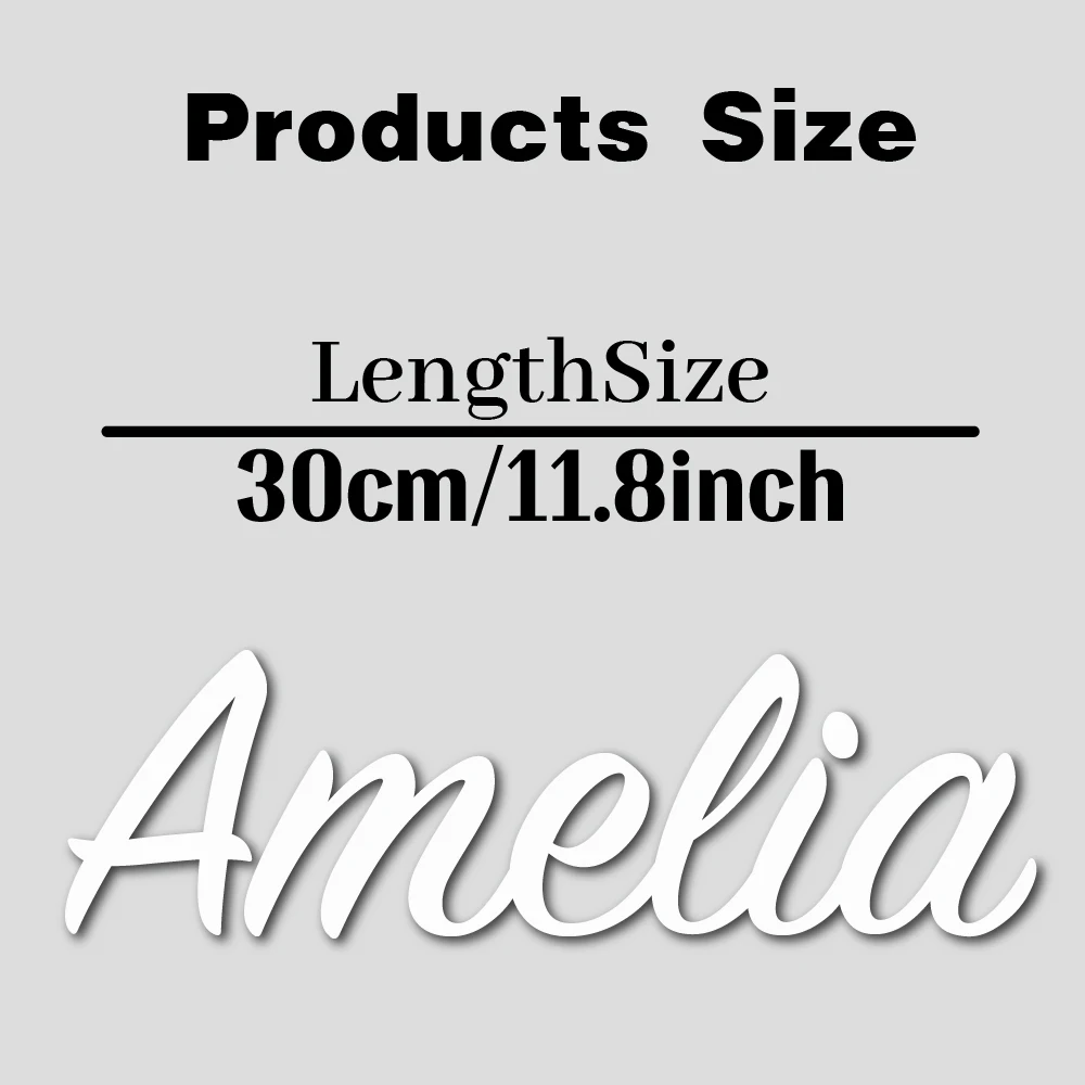 1pc Wooden Name Sign Custom Name Sign Personalized Nursery Decor Wall Decor Name Sign for Nursery
