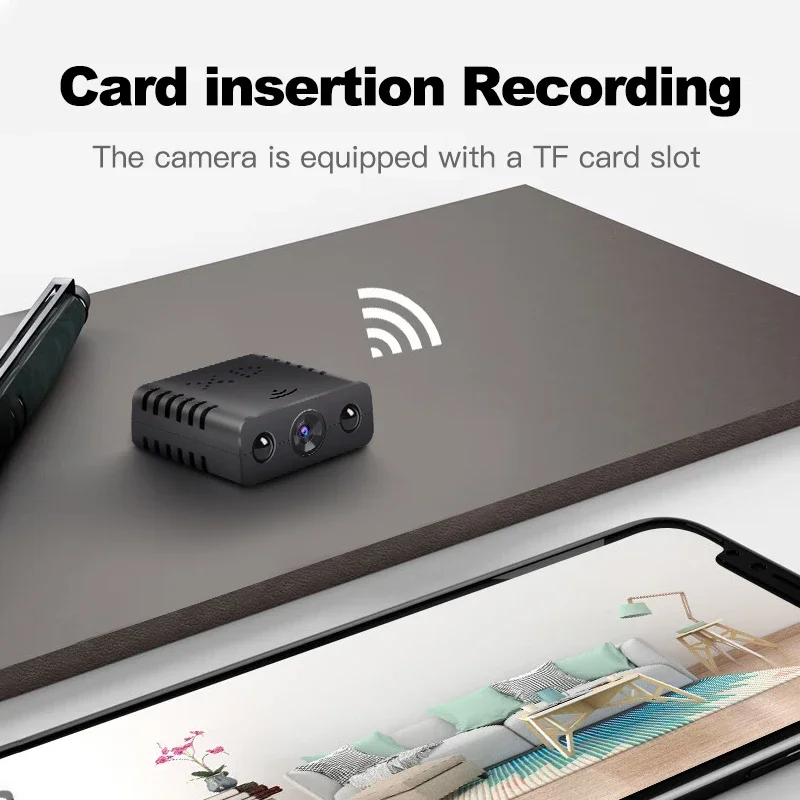 1080P HD Mini WIFI Camera Smart Home Security IR Night Vision Wide Angle Micro Wireless Surveillance Camcorders Video Recorder