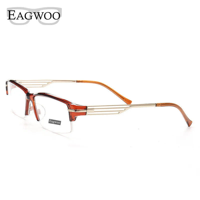 

Мужские очки в полуоправе, винтажные очки по рецепту, солнцезащитные очки в оправе, подходящие для лица среднего размера