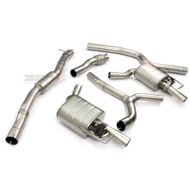 Catback Exhaust For Mercedes-Benz E250 E300 W213 2.0T 2015-2021 Catless downpipe Exhaust valve control Exhaust System