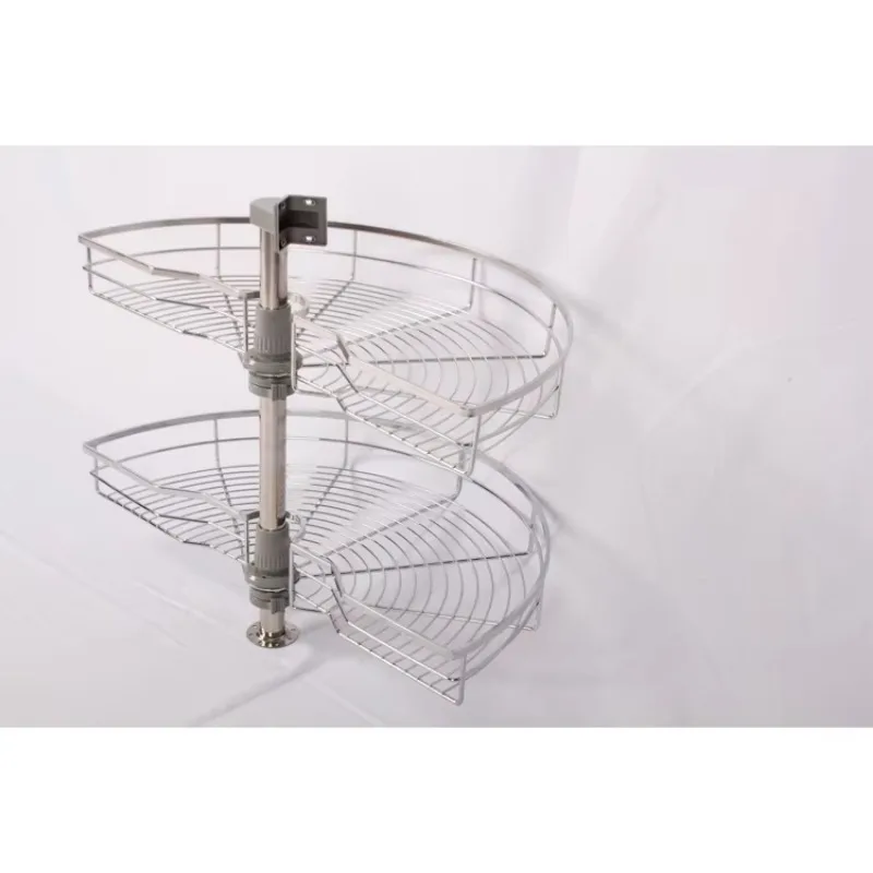 جديد اكسسوارات أجهزة المطبخ خزانة سلة دوارة ماجيك الزاوية أدوات المائدة أدوات المطبخ تخزين المواد الغذائية الرف كسول سوزان #4