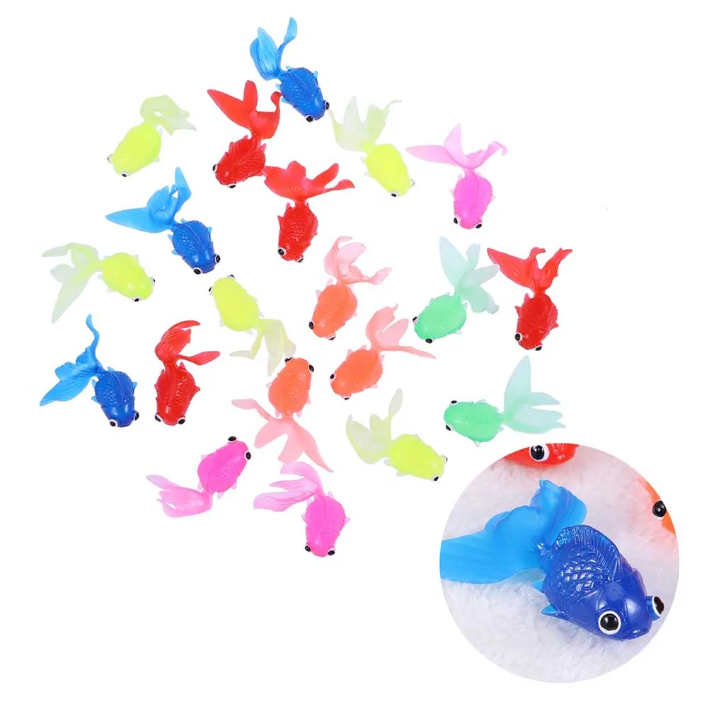 

10pcs Simulation nament Translucent Kids Educational Toy Fish Tank Decor Display Figure Gift Home Aquarium