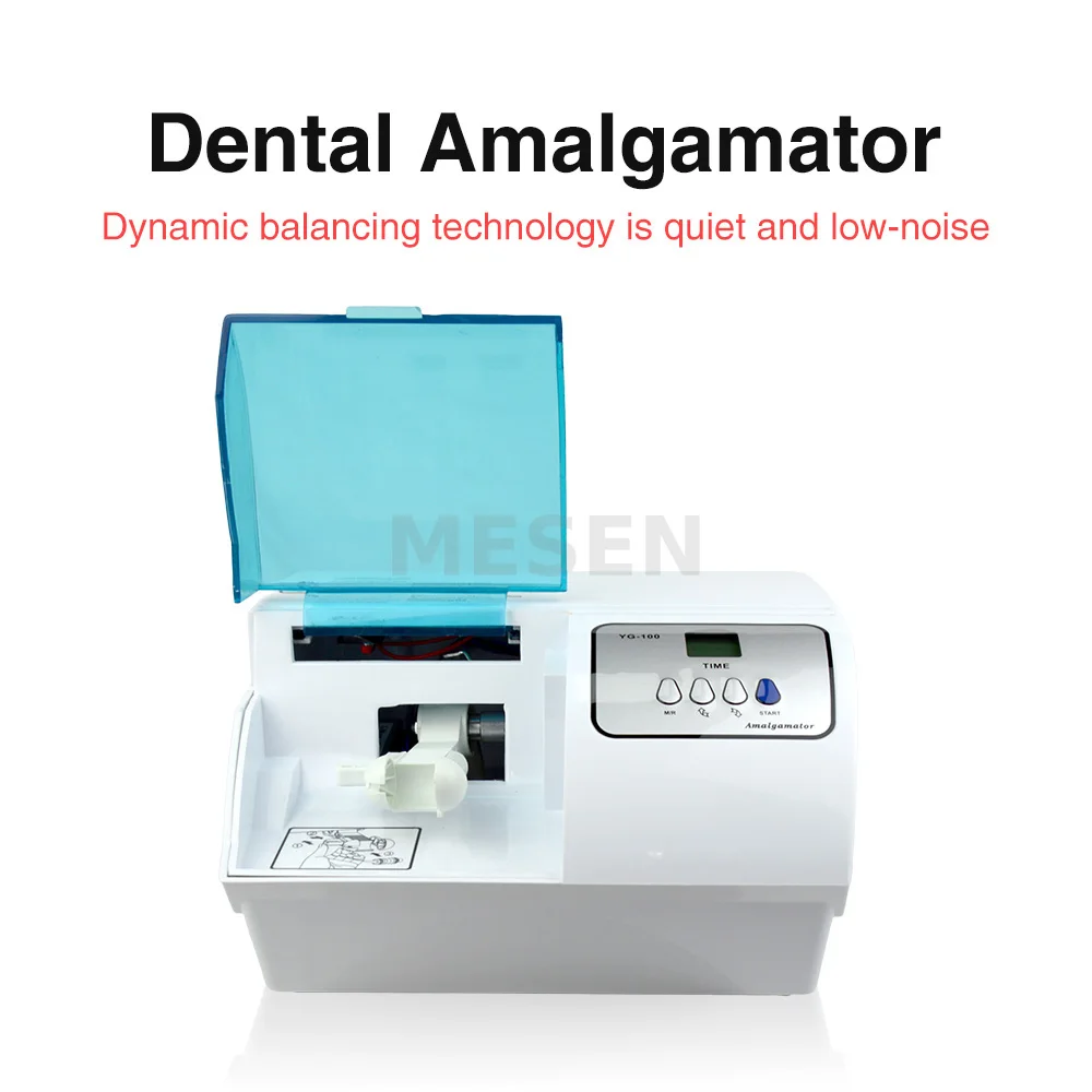 Dental Amalgamator Machine Electronic Automatic Silver Mercury Capsule Mixer Machine Dental Clinic Lab Mixer Equipment