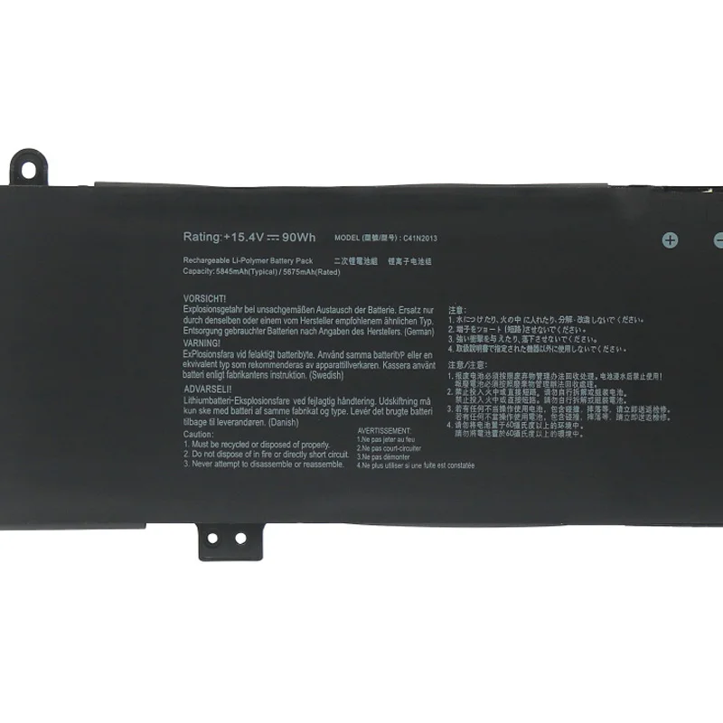 JC New C41N2013 C41N2013-1 Laptop Battery For ASUS ROG Strix G513 G513IM G713 G713IM G713QM Rog G533 G533QM G533QR G733ZM