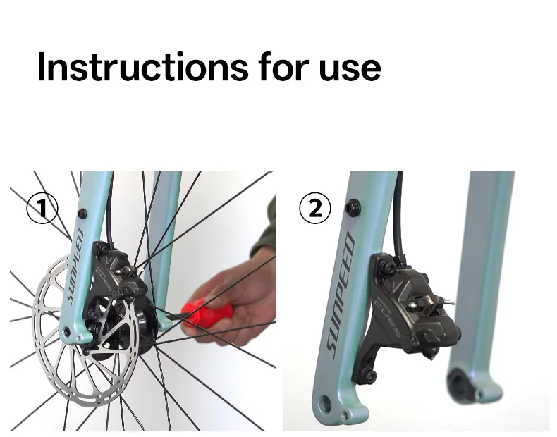 2-in-1 Fahrrad-Bremskolben-Press- und Rückstellwerkzeug für 2/4-Kolben-Hydraulikscheibenbremsen MTB Rennrad Reparatur- und Wartungswerkzeug – Detail 12
