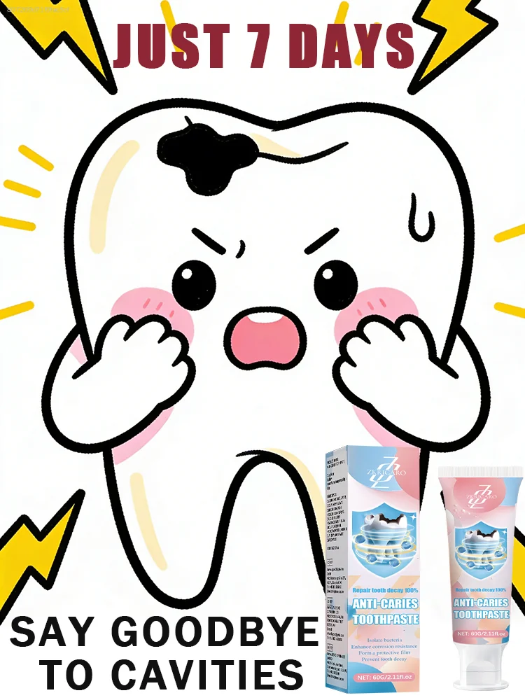 

Prevents Cavities, Strengthens Teeth, and Repairs Enamel; Removes Stains and Cares for Gums.