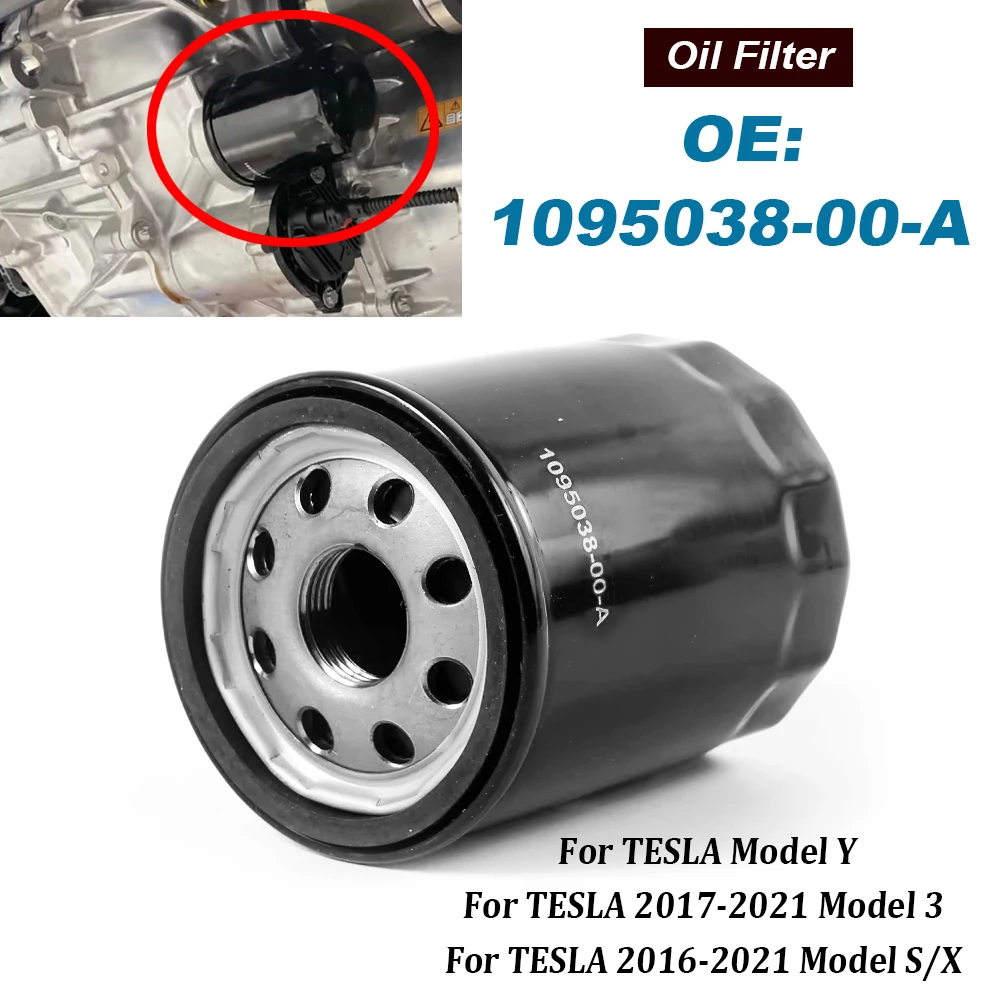 

NEW 1095038-00-A Front or Rear Drive Unit Oil Filter For 2017-2021 Model 3 16-21 Model S/X Model Y 109503800A High Quality