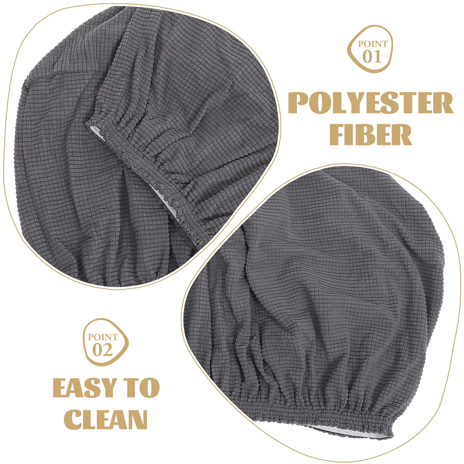 

Square Stool Cover Elastic Footrest Stool Protector Machine Washable Simple Chair Protective Cover For Home Decor Sofa