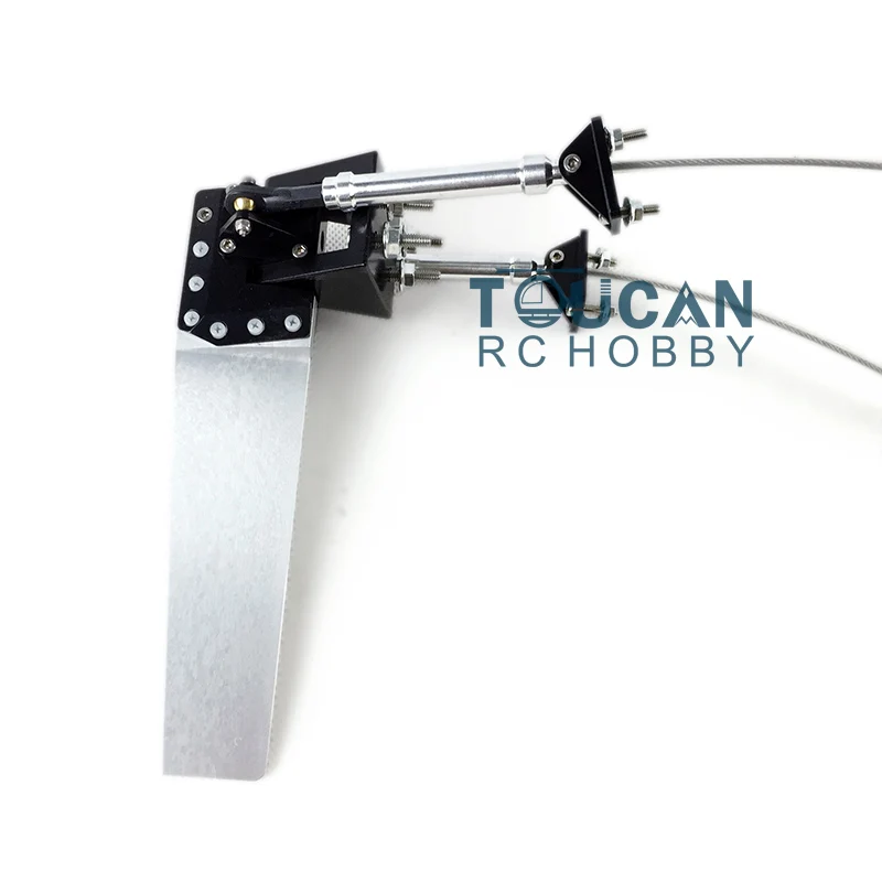 DTRC Toucanhobby DIY 155mm Rudder Assembly for Electric E51 Gasoline G30E Race RC Boats Spare Part