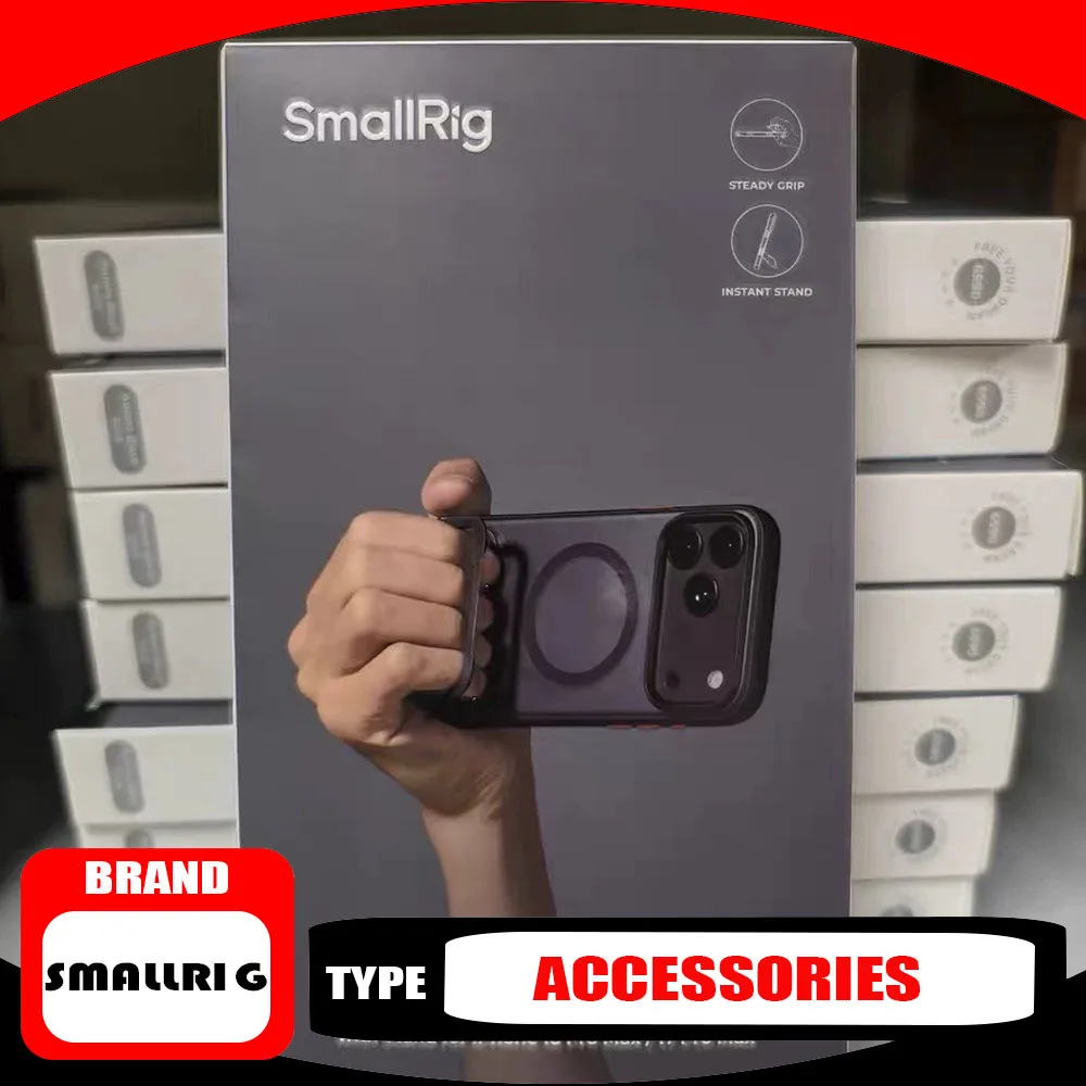 Smallrig for IPhone 18Pro/Pro Max Phone Case VND/CPL  Filter Imaging Aid Case Camera Stand Photography Unique Accessory