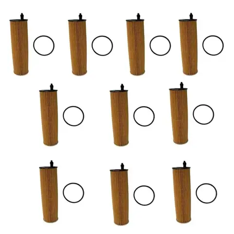 1/6/10Pcs A6541801100 Engine Oil Filter Kit For Mercedes Benz C180d c220d E300D E220D S350D S400D W205 W247 C180d 6541801100