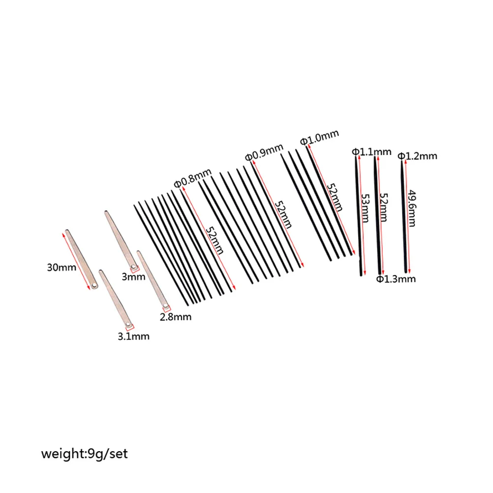 

24pcs Saxophone Pin Spring Set High Grade Durable For Alto Sax Needle Flute Clarinet Repair Replacement Parts Instrument