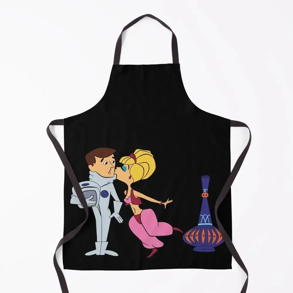 

I Dream of Jeannie 3 Apron painters Women's Dresses Barista Manicurists Apron
