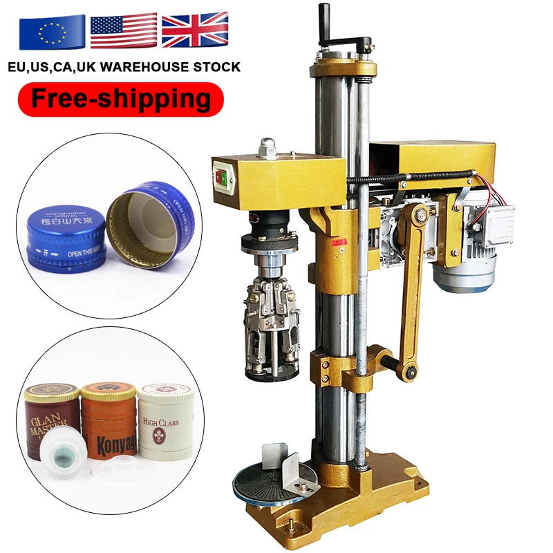 ZONESUN ZS-XG60 Spray Semi Automatic Vial Glass Bottle Jar Ropp Screw Bottle Manual Capping Machine