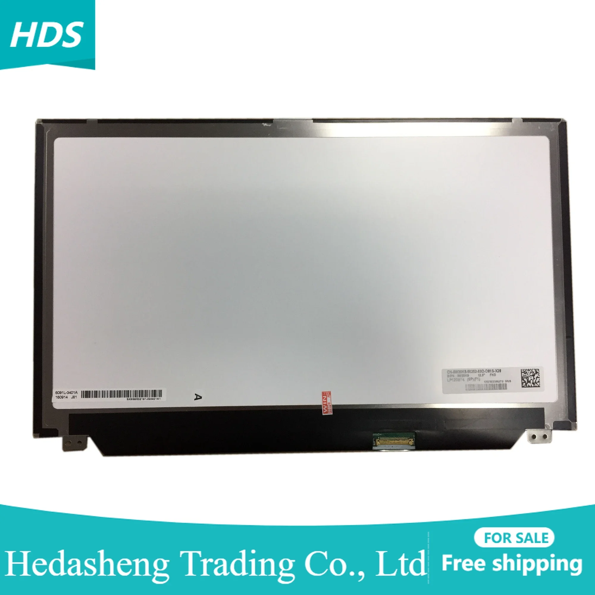 LP125WF4 SPF1 fit NV125FHM-N41 B125HAN02.3 12.5 IPS 1920x1080 30 pins eDP LCD Screen