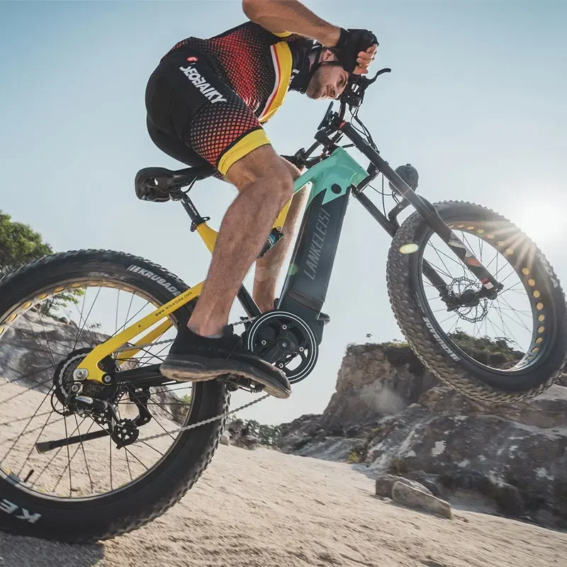 Bicicleta elétrica SAT com bateria de lítio Samsung, RV800, 48V, 20Ah, 750W, motor BAFANG, 26x4,0 polegadas, pneu gordo, 150km