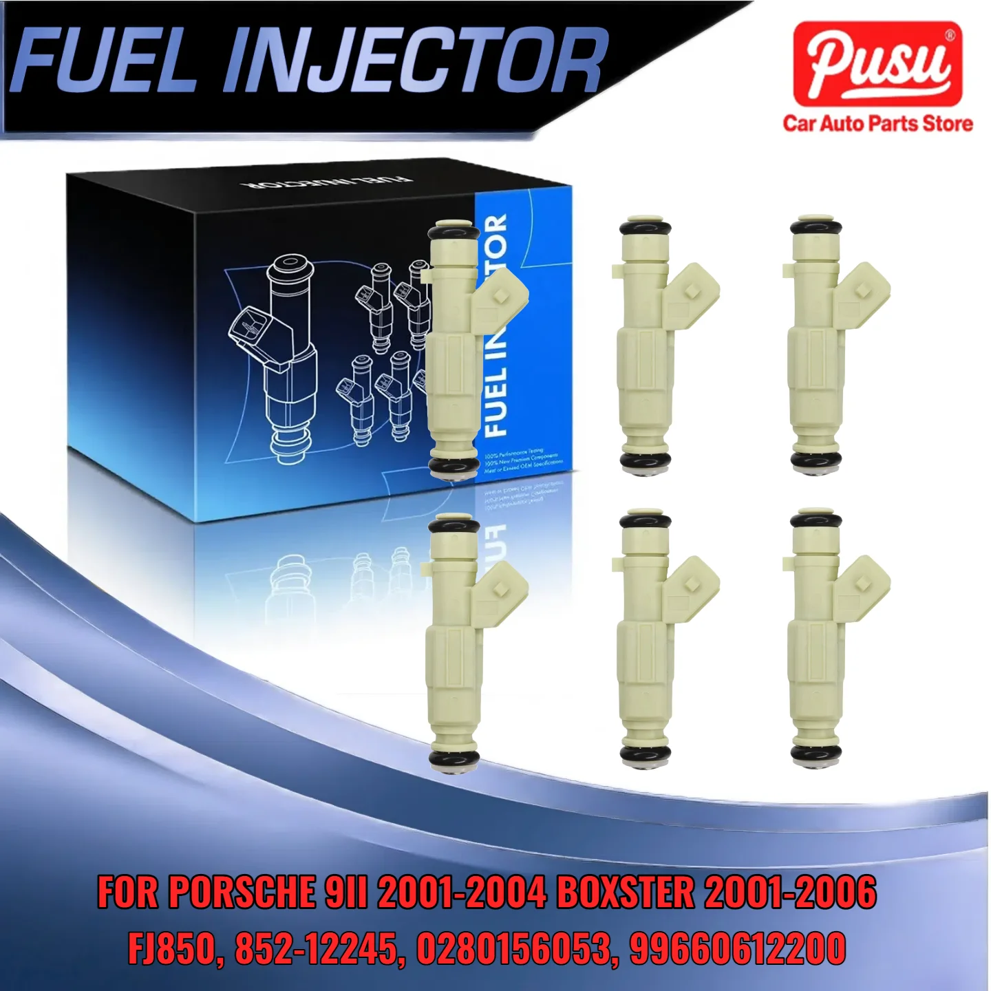 

Для Porsche 911 Boxster 6 шт. комплект топливных форсунок бензин 2 7L 3 2L 3 6L 99660612200