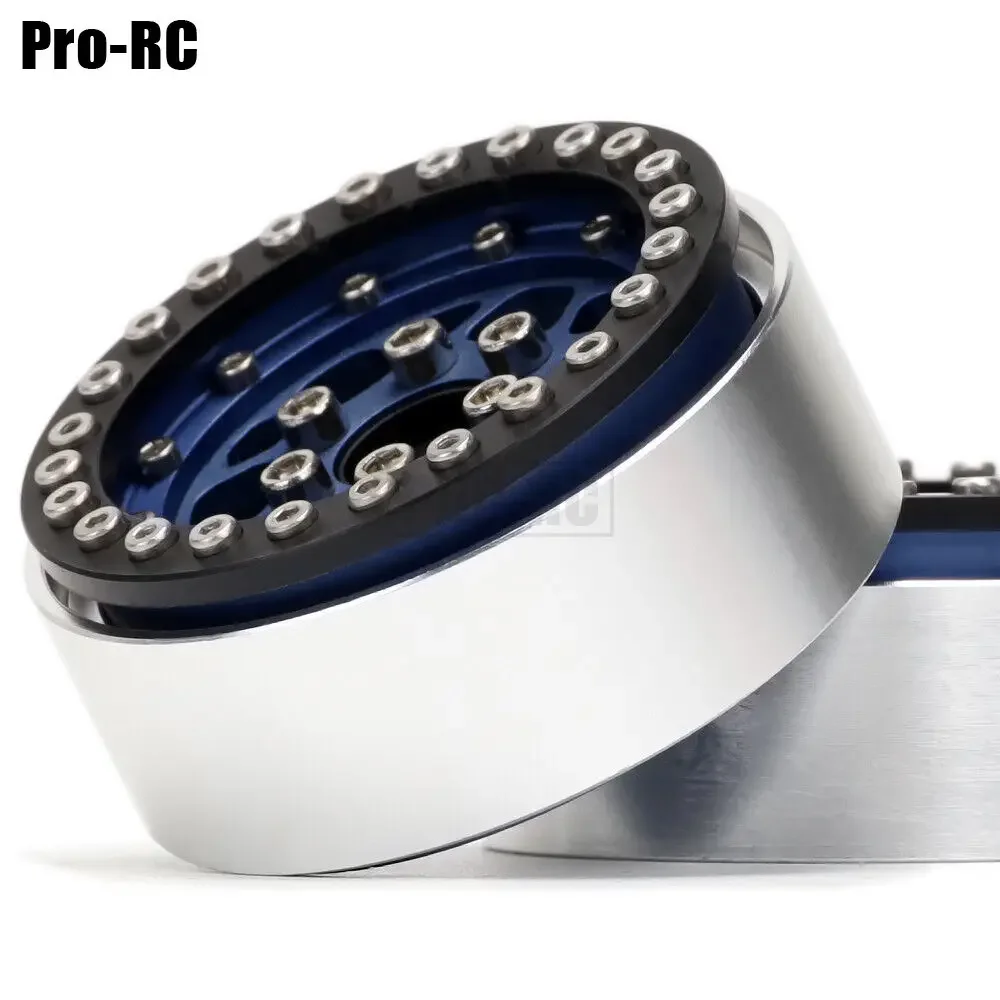 4 Stuks Aluminium 1.9 "Beadlock Velg Hub voor RC Auto 1/10 TRX4 Axiale SCX10 II 90046 AXI03007 Upgrade onderdelen