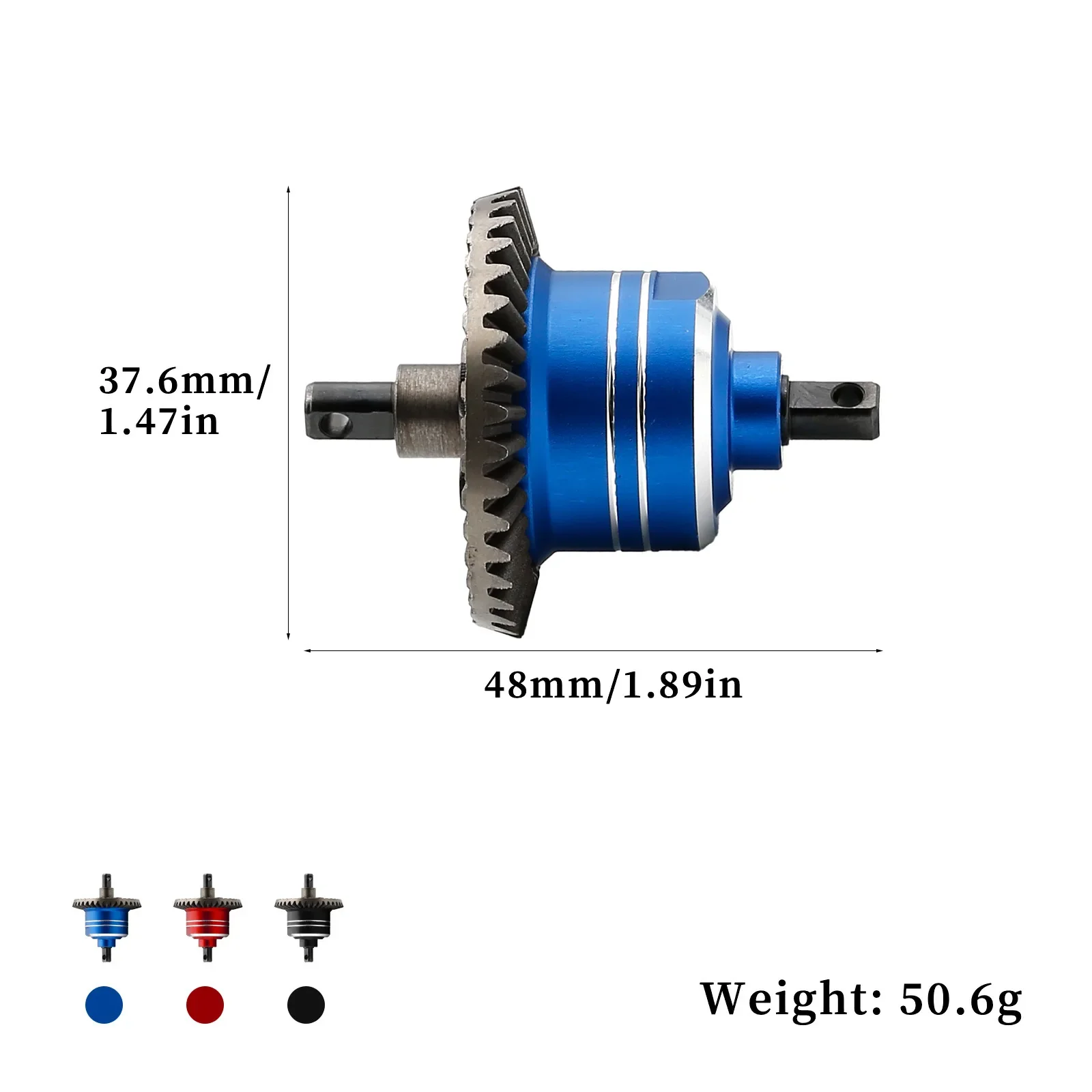 Metal Differential Steel Gear 5381 6882 5379 for Traxxas Slash 4x4 VXL Stampede Rustler Remo HQ727 1/10 RC Car Upgrade Parts