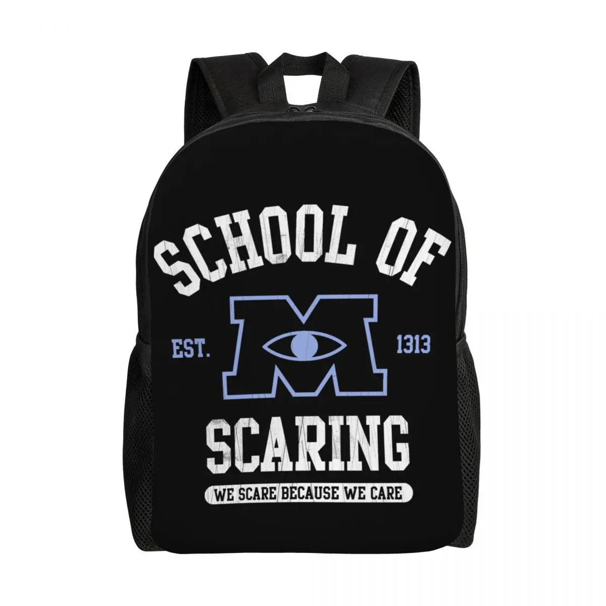 Custom Monsters University Scaring School Travel Backpack Women Men School Computer Bookbag College Student Daypack Bags