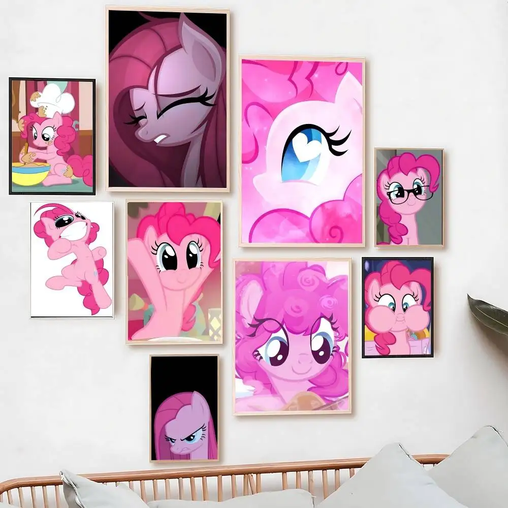 

Cute P-Pinkie P-Pie Kawaai Poster No Framed Poster Kraft Club Bar Paper Vintage Poster Wall Art Painting Bedroom Study Stickers