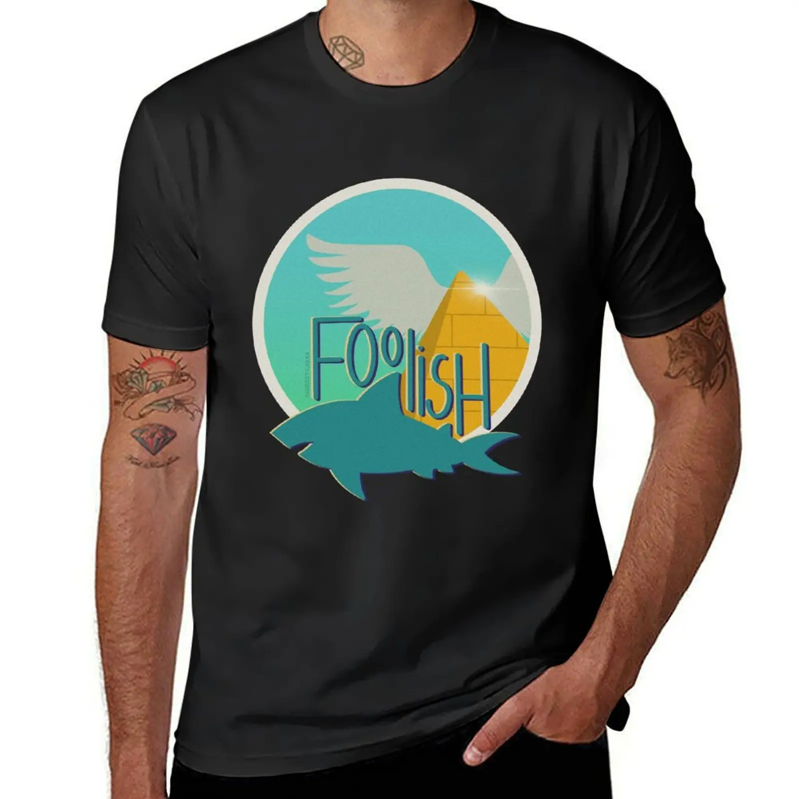 foolish gamers design T-Shirt cute tops oversized shirts graphic tees plain white t shirts men