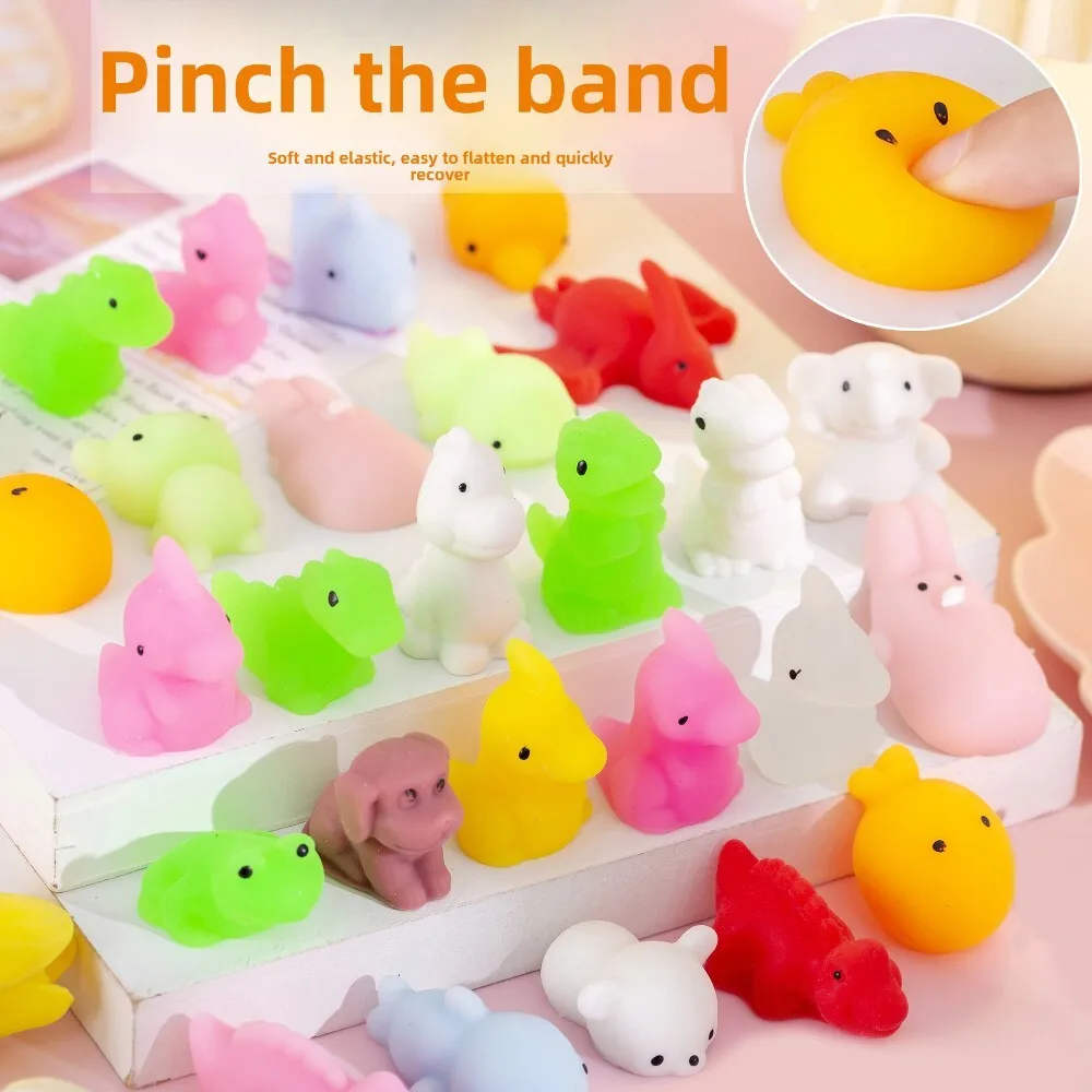 

Cute Animal Dumpling Squeeze Ball for Stress Relief Perfect for Students Kids Fun Toy Small Gift for Children and Adults