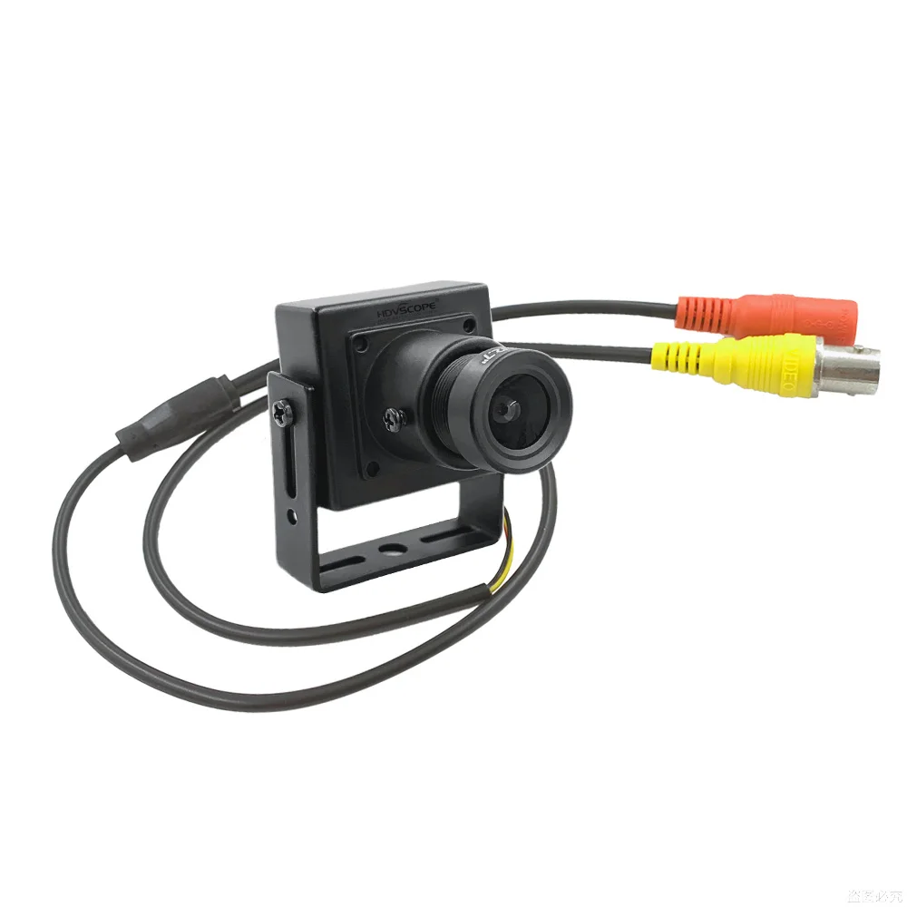 

Hot Sales 1/3" Color CCD 25*25mm Mini CCTV SUPER HAD II 600TVL Micro Square Camera FPV with 2.1mm Board Lens for Smart Mail Box