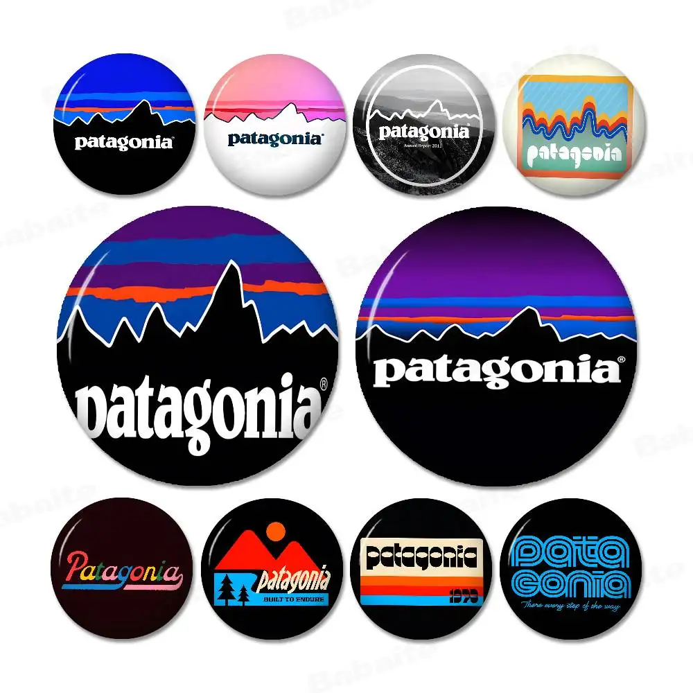 P-Patagonias 32/44/58MM Customizable Button Pins Cute Funny Creative Badge Jewelry Decor Gifts for Friends