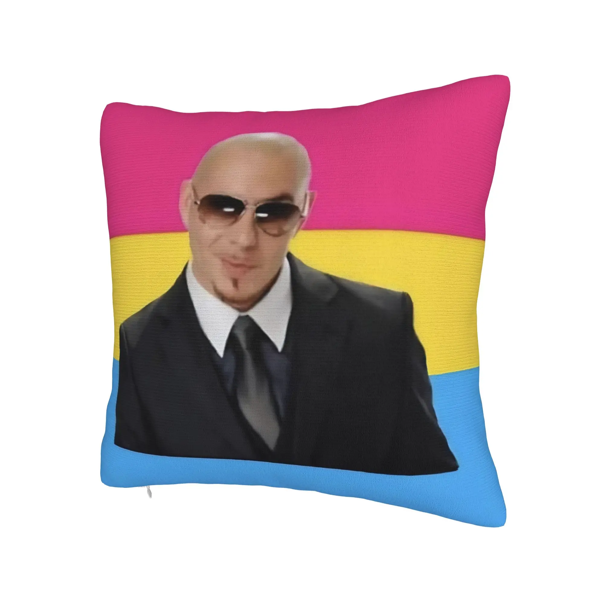 Singer Pitbull Tour 2026 Pillowcases Accessories Soft Cushion Cover Decoration  Throw Pillow Case Cover Home Multiple Sizes