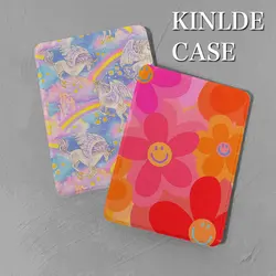 Kindle Case Kleurrijk Patroon Paperwhite123 Siliconen Softshell Jeugd Editie 658 Slaap Wake Migu Editie 558tpu Lederen Etui